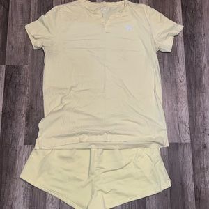 Pink 2pc matching set